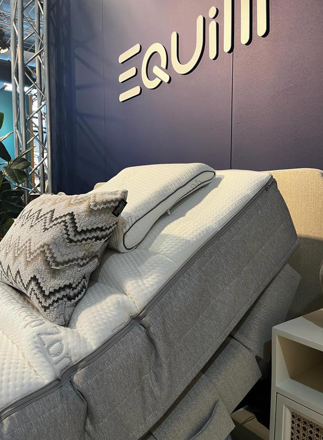 Nieuwe elektrische boxspring Equilli